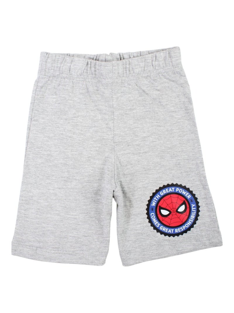 Marvel - Completo maglietta e short Grigio - Kiabi