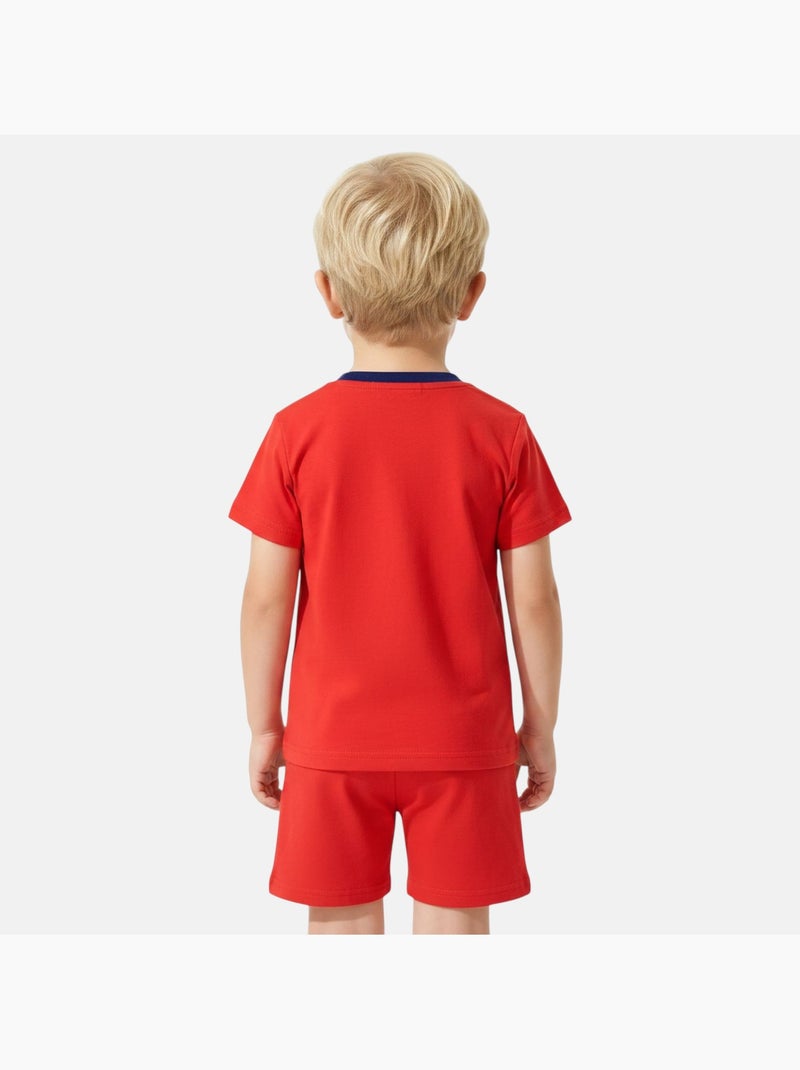 Marvel - Completo maglietta e short Rosso - Kiabi