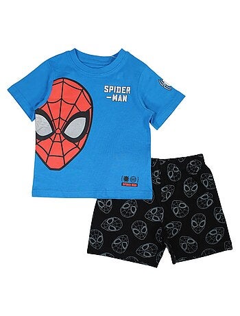 Marvel - Completo maglietta e short Spiderman bambino