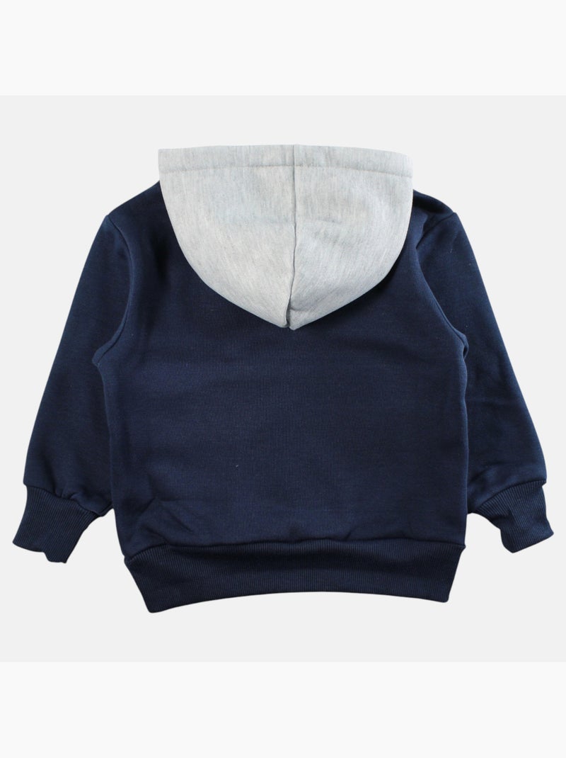 Marvel - Felpa con cappuccio da bambino Blu marino - Kiabi