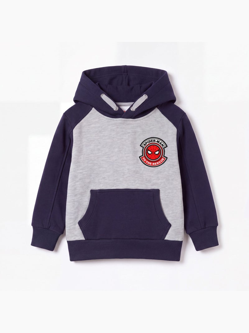 Marvel - felpa con cappuccio spider man bambino Blu marino - Kiabi