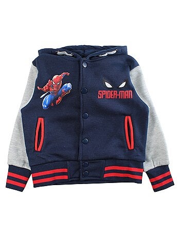 Marvel - Felpa con cappuccio Spiderman da bambino