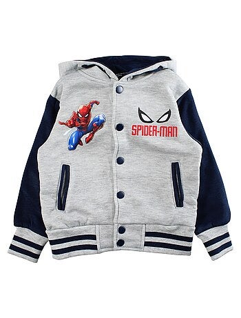 Marvel - Felpa con cappuccio Spiderman da bambino