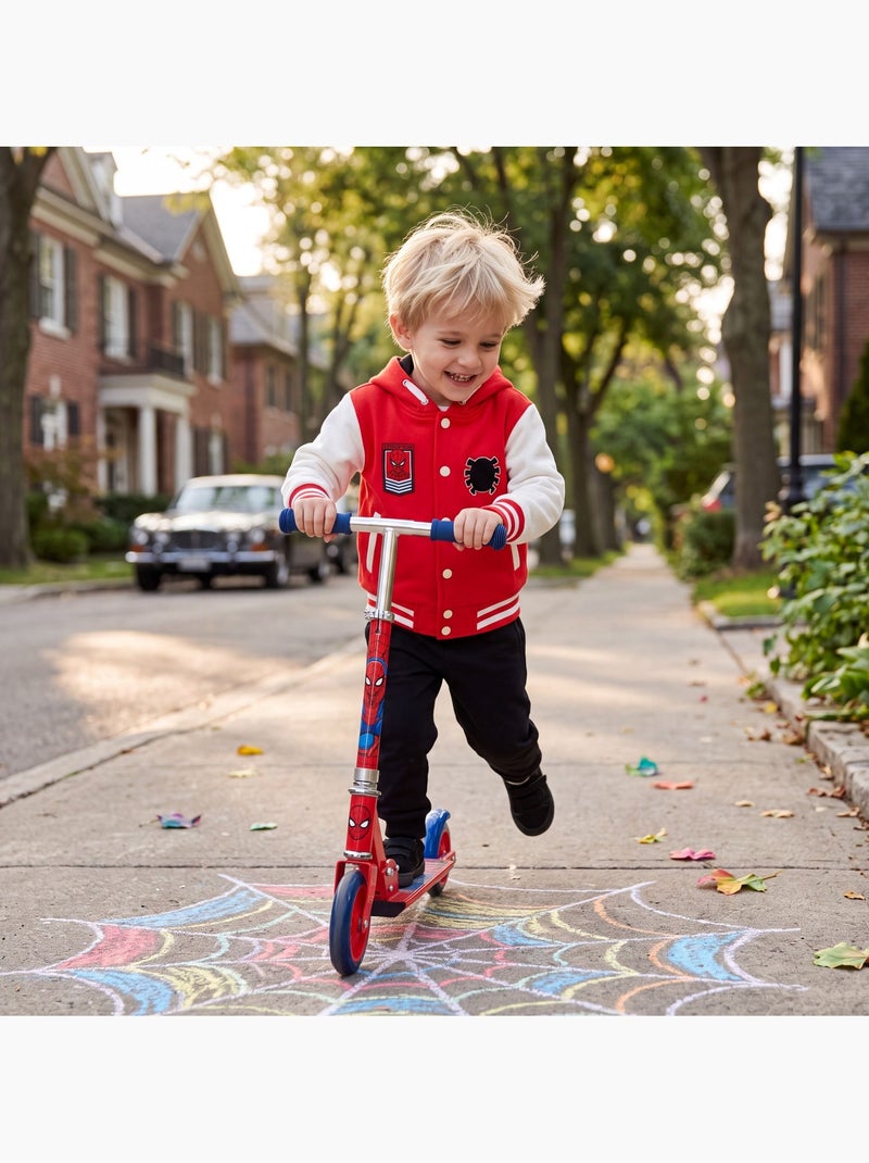 Marvel - giacca college con cappuccio spider man bambino Rosso - Kiabi