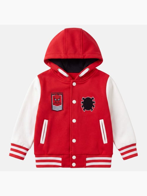 Marvel - giacca college con cappuccio spider man bambino - Kiabi Marvel - giacca college con cappuccio spider man bambino - Kiabi
