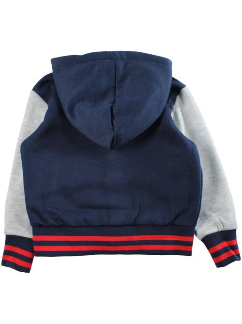 Marvel - giacca teddy con cappuccio stampata, maniche lunghe - Kiabi