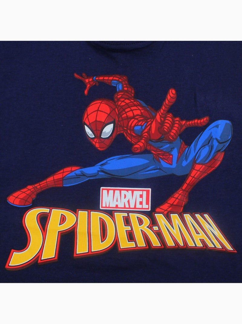 Marvel - Maglietta bambino Spider Man Blu marino - Kiabi