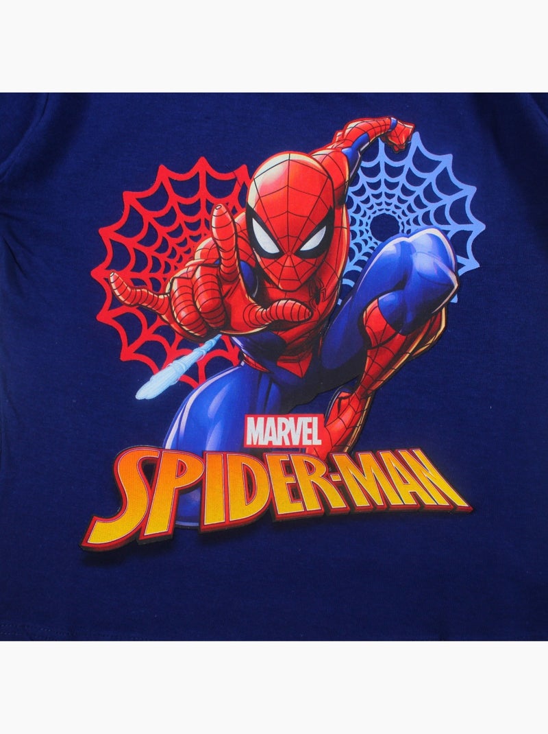 Marvel - Maglietta bambino Spider Man Blu marino - Kiabi
