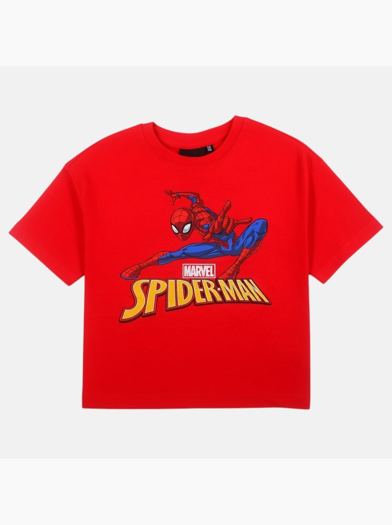 Marvel - Maglietta bambino Spider Man Rosso - Kiabi