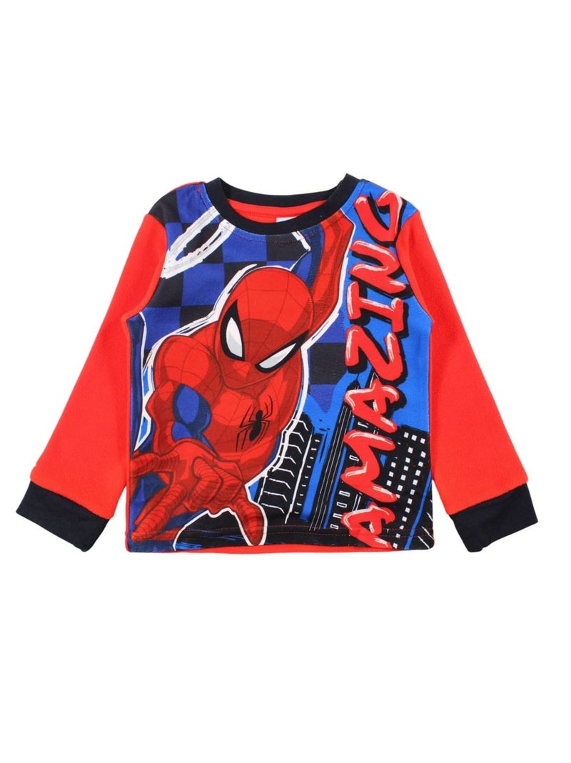 Marvel - Pigiama in pile da bambino Nero - Kiabi