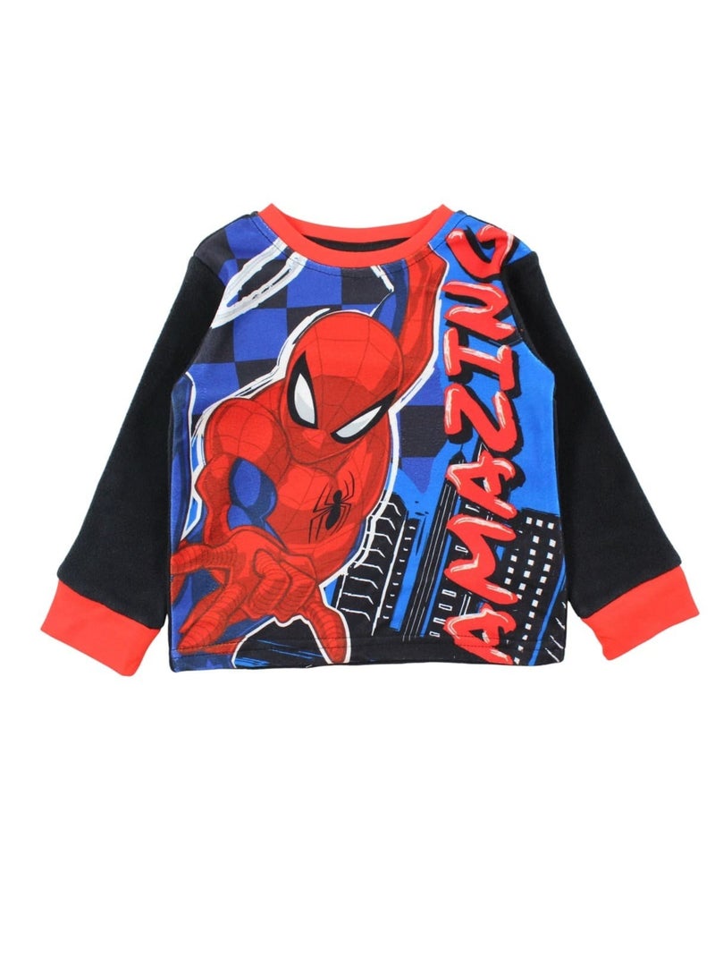 Marvel - Pigiama in pile da bambino Rosso - Kiabi