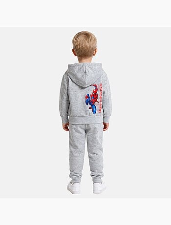 Marvel - set composto da felpa con cappuccio e pantaloni da jogging stampati