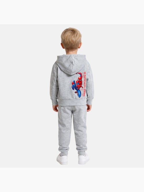 Marvel - set composto da felpa con cappuccio e pantaloni da jogging stampati - Kiabi