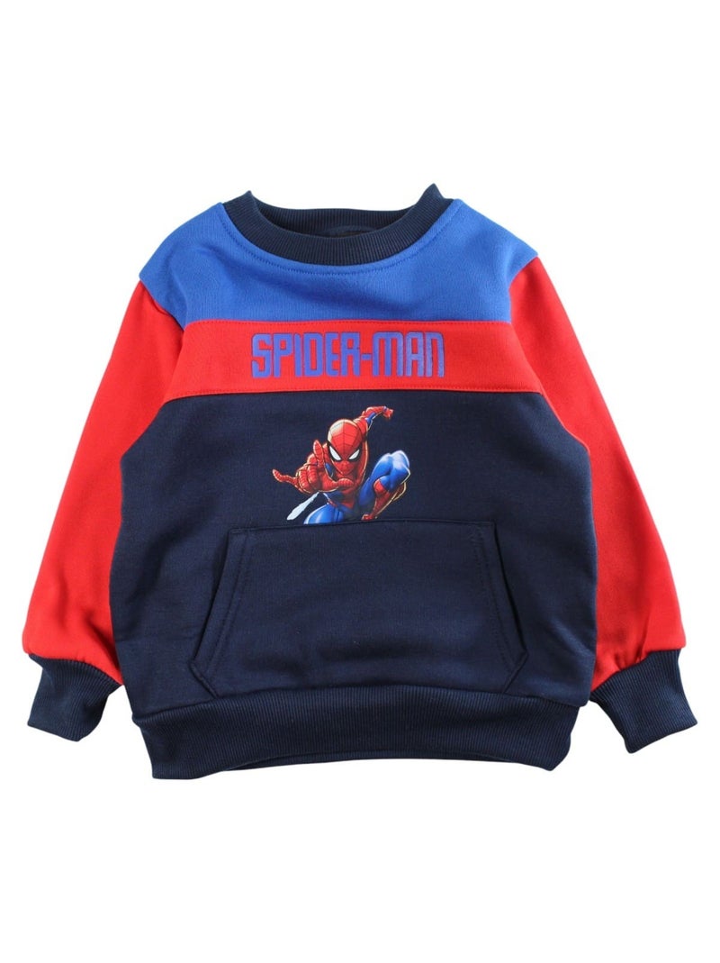 Marvel - Tuta felpa e pantaloni jogging bambino Blu marino - Kiabi