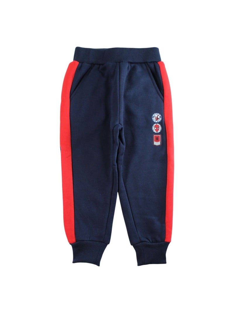 Marvel - Tuta felpa e pantaloni jogging bambino Blu marino - Kiabi