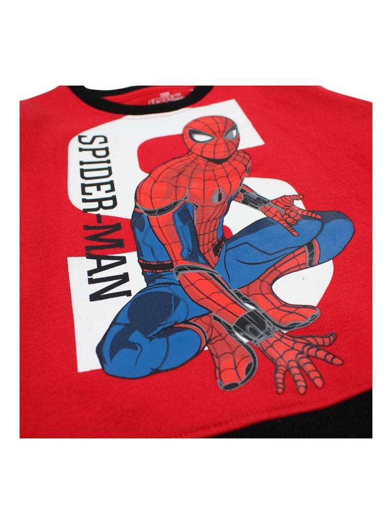 Marvel - Tuta felpa e pantaloni jogging bambino Rosso - Kiabi