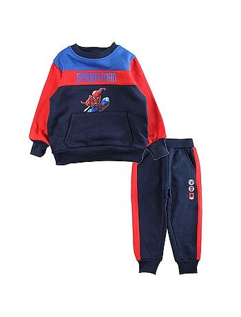 Marvel - Tuta felpa e pantaloni jogging Spiderman bambino