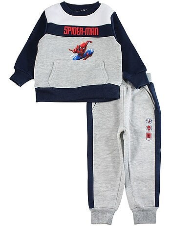 Marvel - Tuta felpa e pantaloni jogging Spiderman bambino