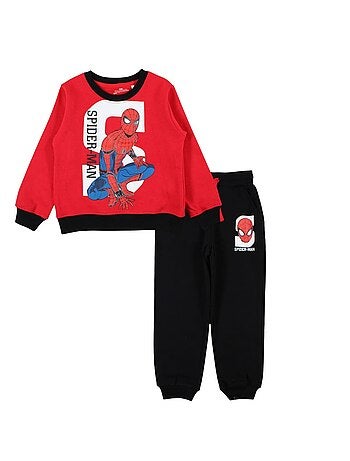 Marvel - Tuta felpa e pantaloni jogging Spiderman bambino