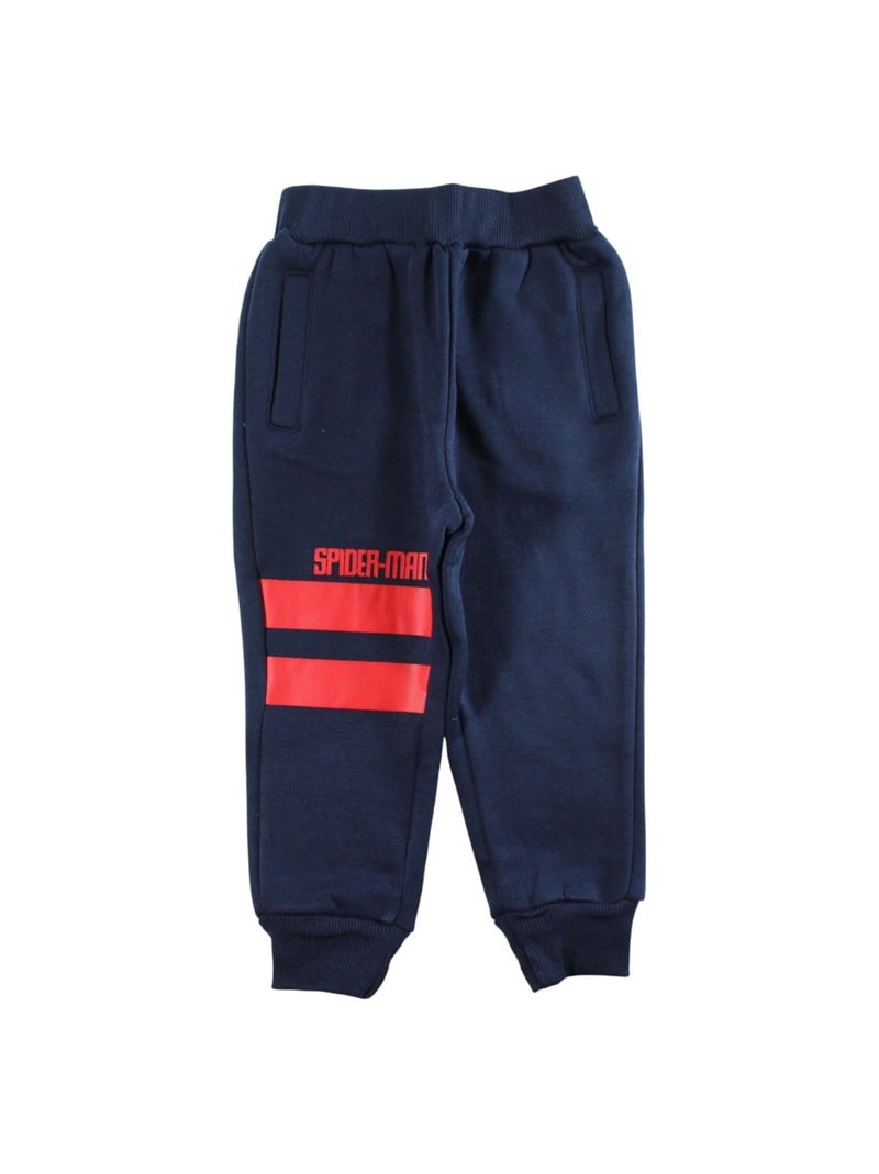 Marvel - Tuta giacca con cappuccio e pantaloni jogging bambino Blu marino - Kiabi