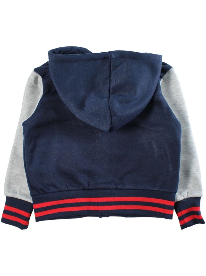 Marvel - Tuta giacca con cappuccio e pantaloni jogging bambino Blu marino - Kiabi