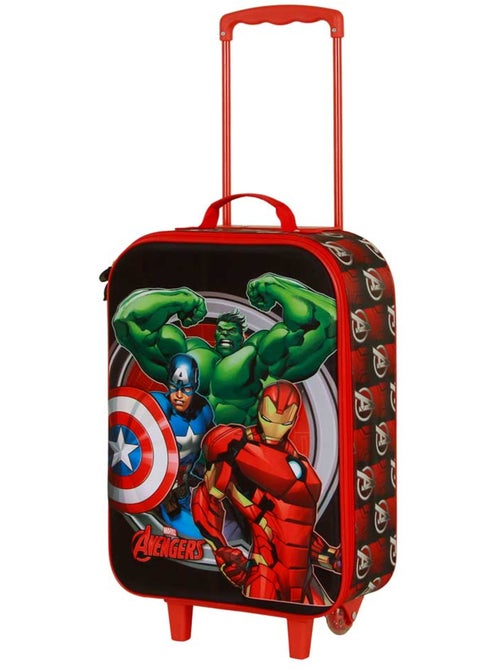 Marvel Avengers Almighty Valigia Trolley Soft 3D, Rosso - Kiabi