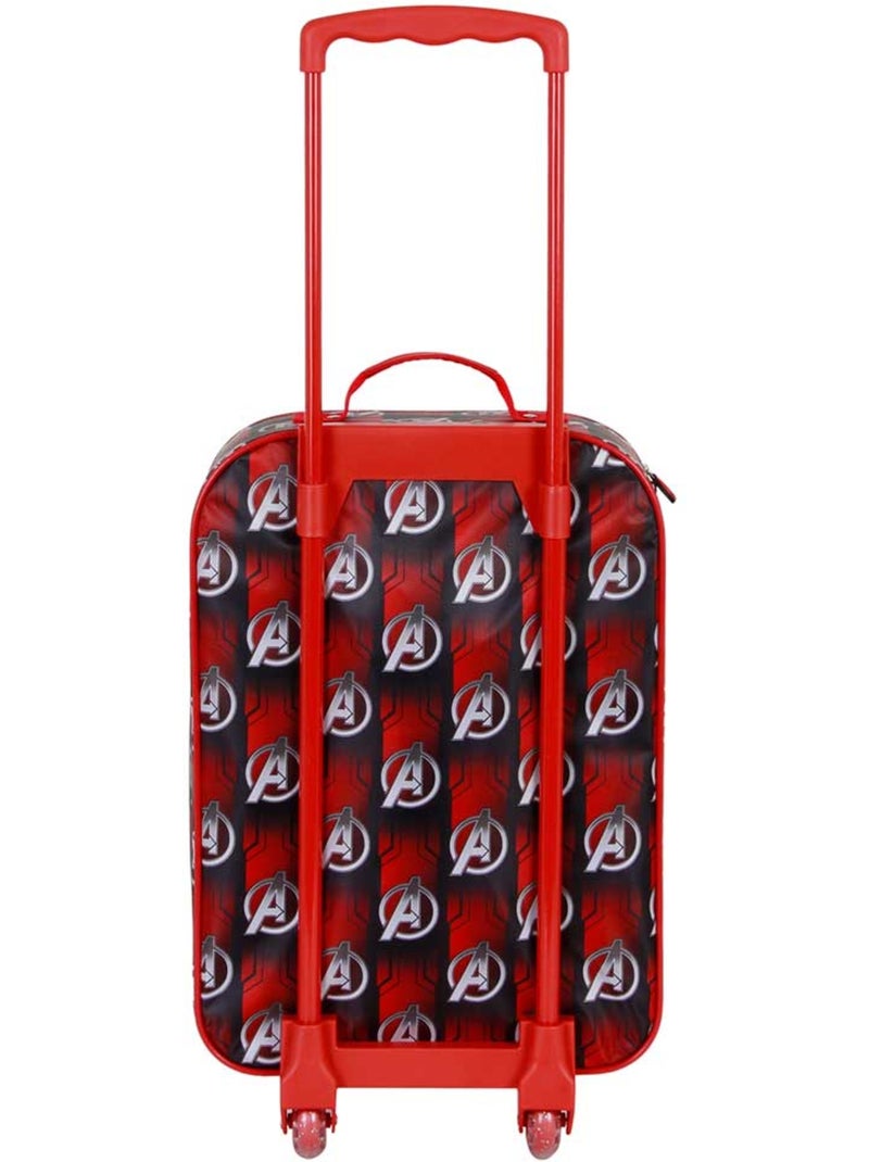 Marvel Avengers Almighty Valigia Trolley Soft 3D, Rosso Rosso - Kiabi