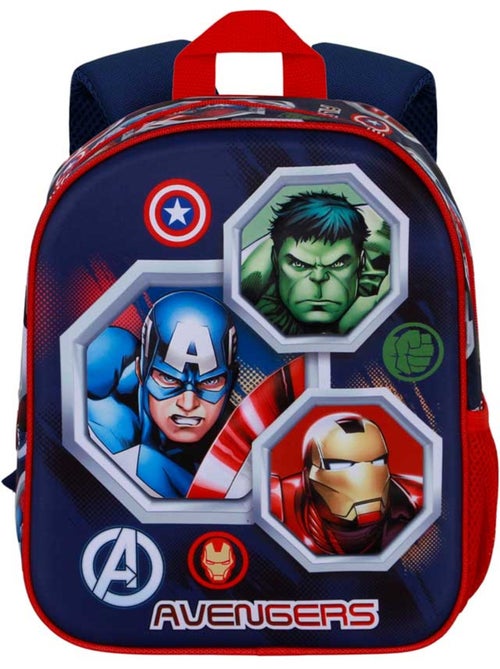 Marvel Avengers Assemble Zainetto 3D Elite, Multicolore - Kiabi