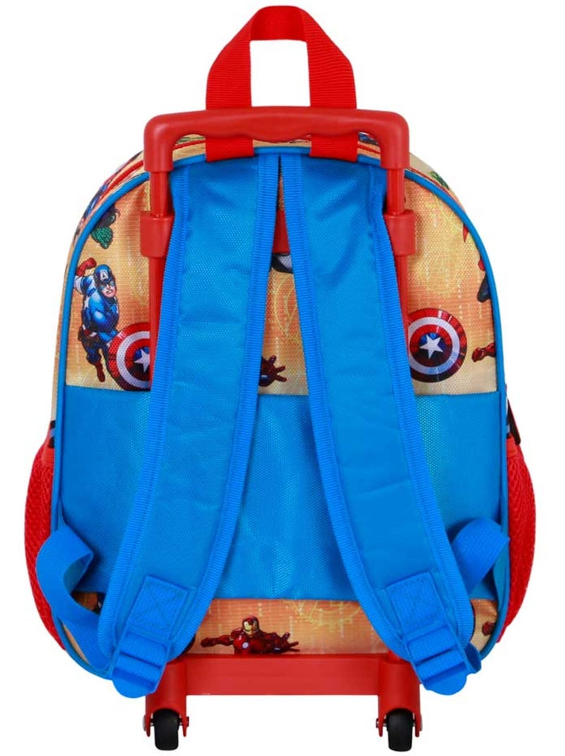 Marvel Avengers Attack Zainetto 3D con Ruote Piccolo, Rosso Rosso - Kiabi