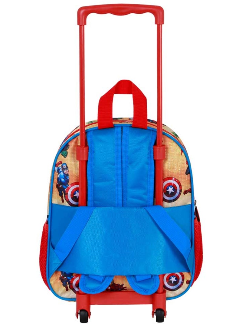 Marvel Avengers Attack Zainetto 3D con Ruote Piccolo, Rosso Rosso - Kiabi