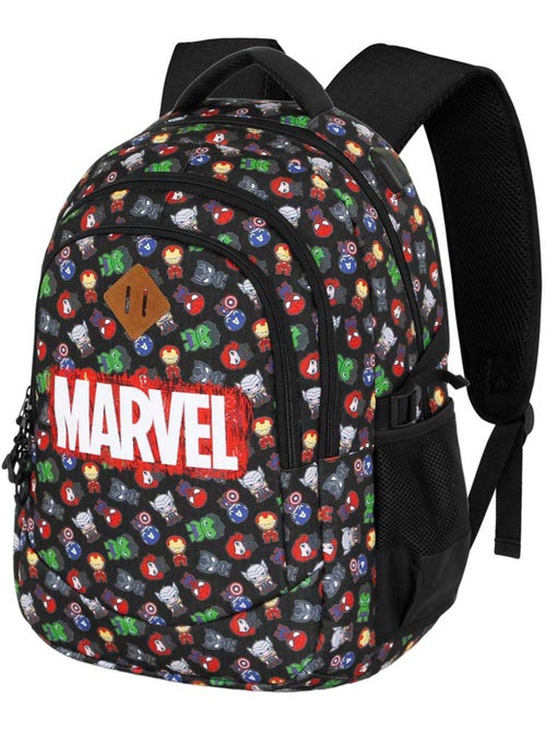Marvel Avengers Chibi Zaino Running PLUS, Nero - Kiabi