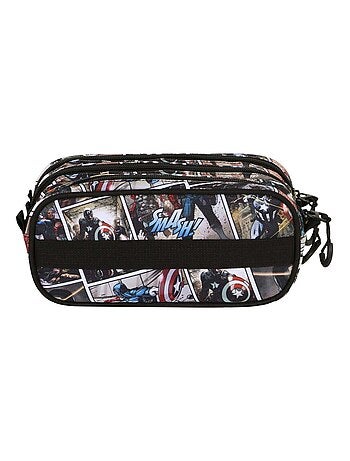Marvel captain america comic astuccio trick fan 2.2, multicolore