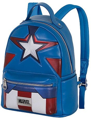 Marvel captain america courage zainetto heady, blu