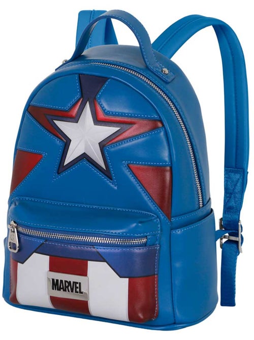 Marvel Captain America Courage Zainetto Heady, Blu - Kiabi