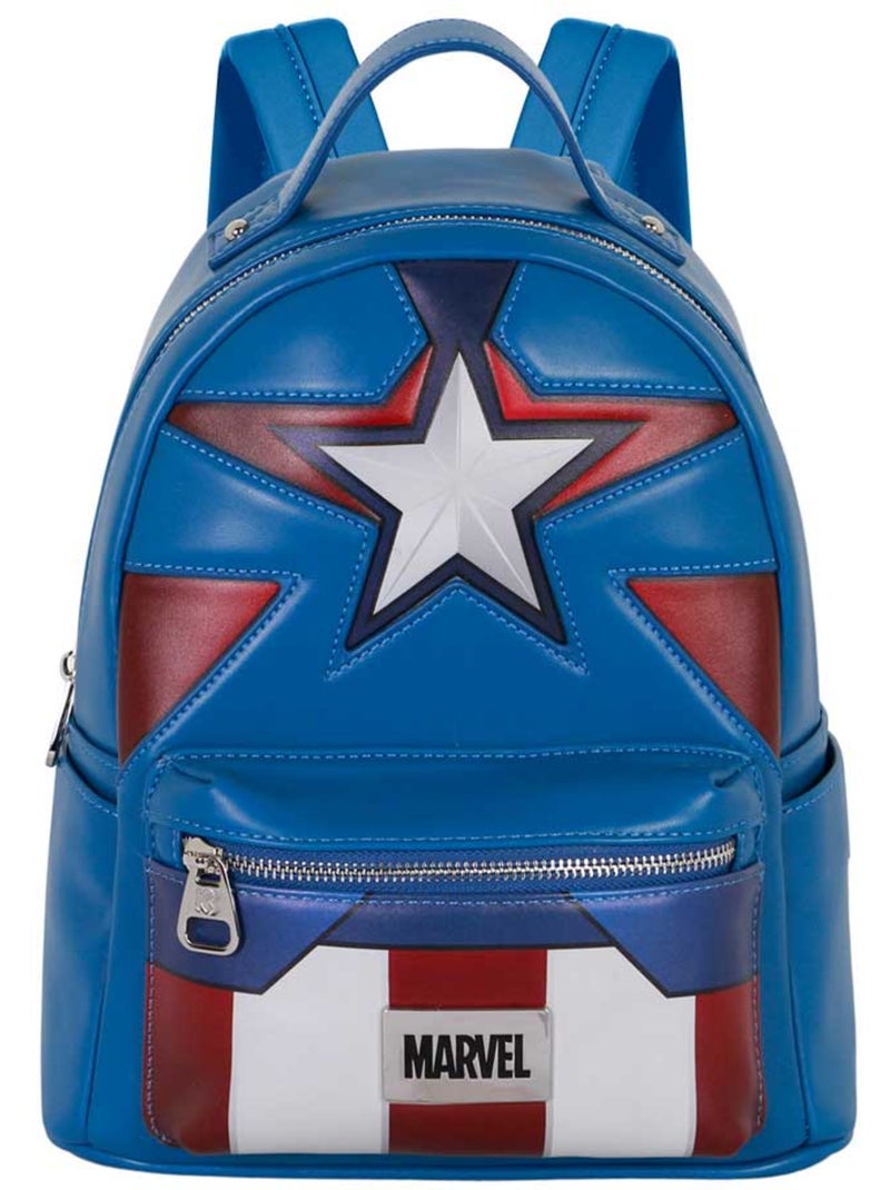 Marvel Captain America Courage Zainetto Heady, Blu Blu - Kiabi