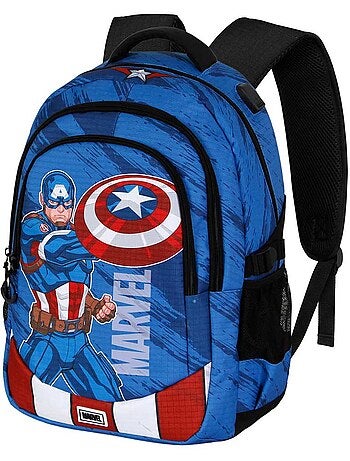 Marvel captain america gears zaino running plus, blu