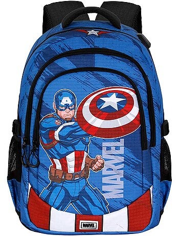 Marvel captain america gears zaino running plus, blu