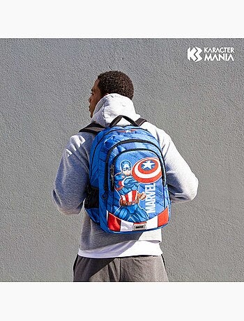 Marvel captain america gears zaino running plus, blu