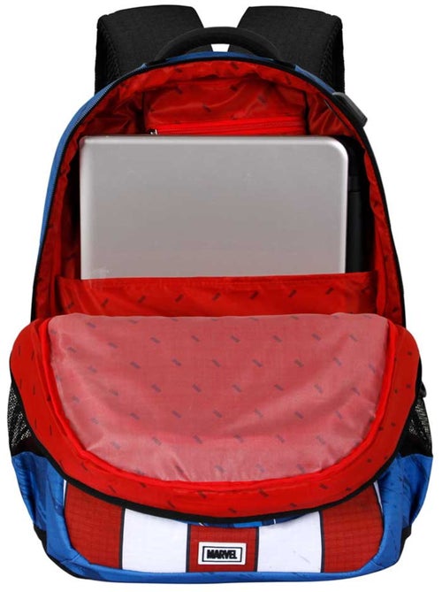 Marvel Captain America Gears Zaino Running PLUS, Blu - Kiabi