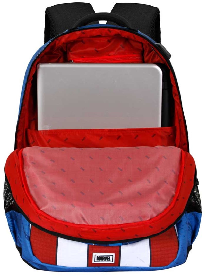 Marvel Captain America Gears Zaino Running PLUS, Blu Blu - Kiabi