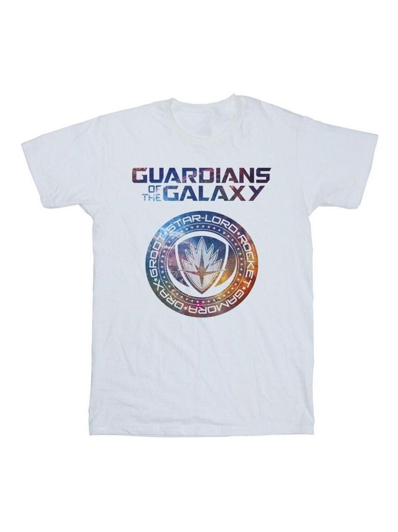 Marvel Guardians Of The Galaxy Maglietta Riempimento Stelle Uomo Bianco - Kiabi