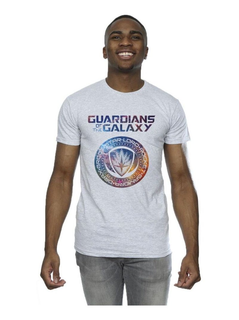 Marvel Guardians Of The Galaxy Maglietta Riempimento Stelle Uomo Grigio melangiato - Kiabi