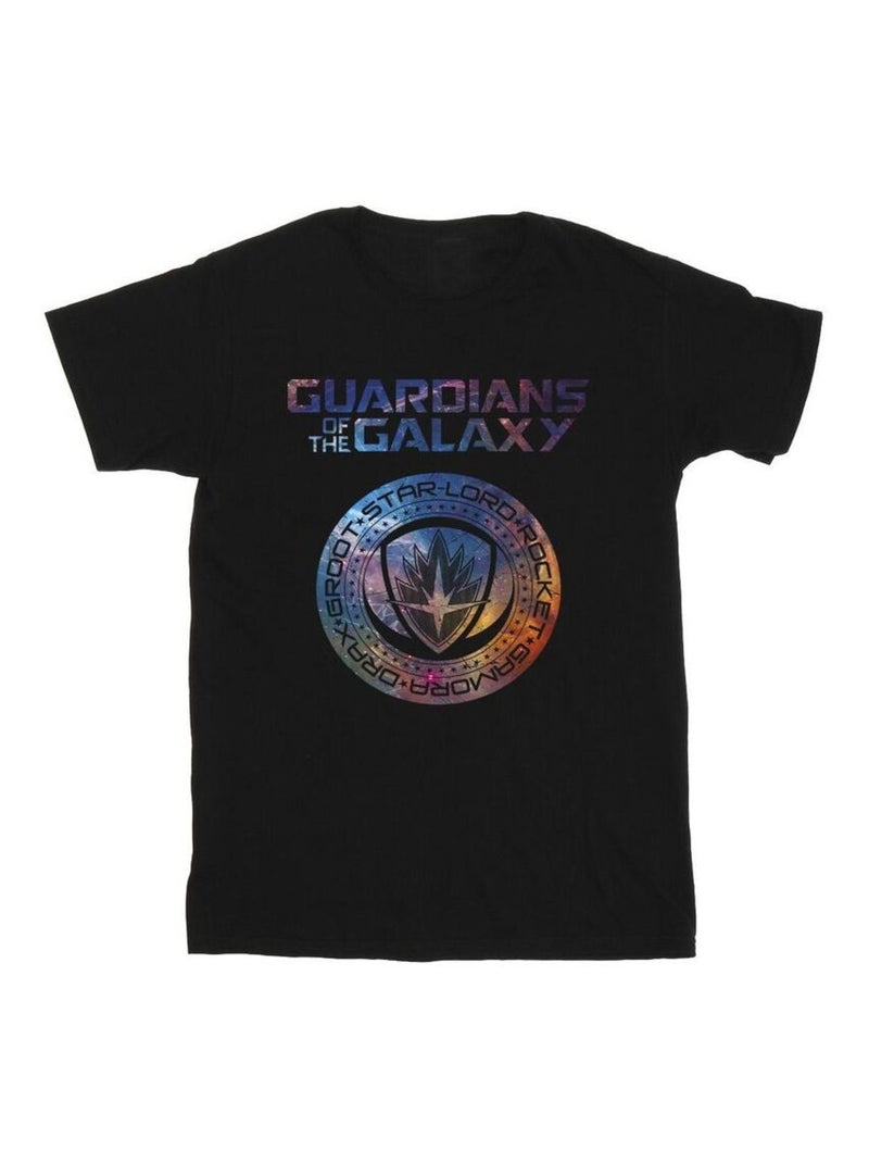 Marvel Guardians Of The Galaxy Maglietta Riempimento Stelle Uomo Nero - Kiabi