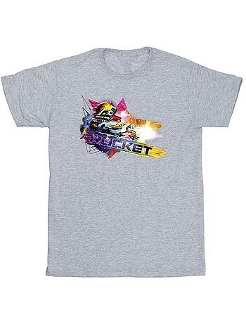 Marvel Guardians Of The Galaxy Maglietta Rocket Raccoon Procione Uomo