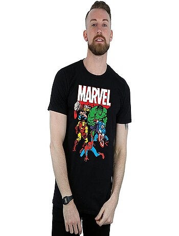 Marvel Hero Group Maglietta Uomo