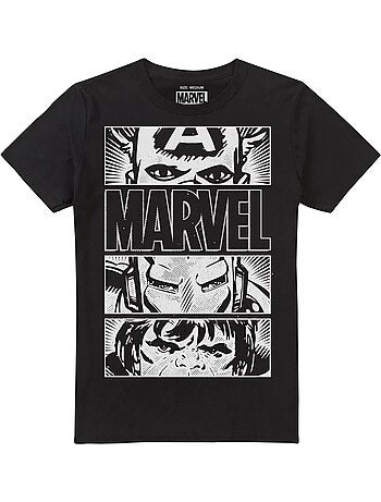Marvel Heroes Eyes Maglietta Uomo