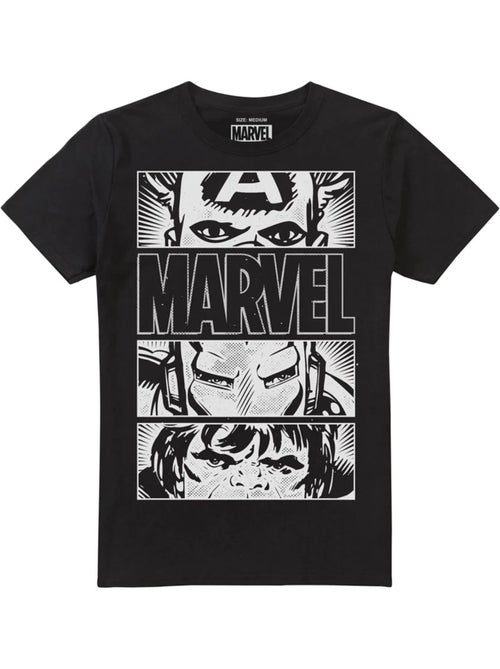 Marvel Heroes Eyes Maglietta Uomo - Kiabi