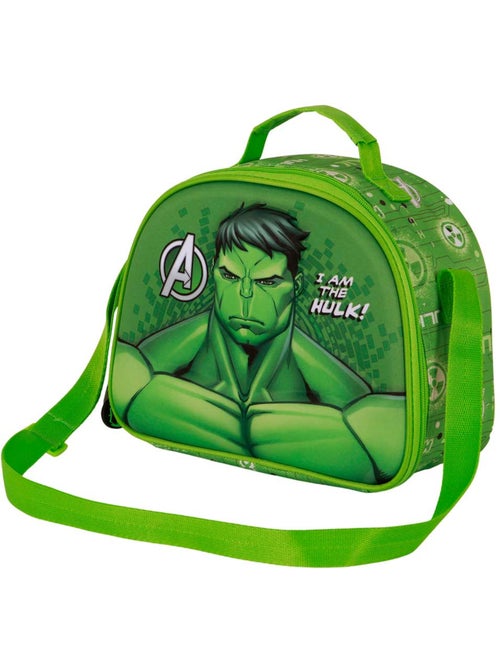 Marvel Hulk Rage Borsa Porta Merenda 3D, Verde - Kiabi