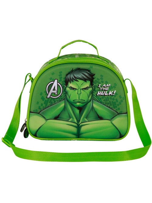 Marvel Hulk Rage Borsa Porta Merenda 3D, Verde - Kiabi