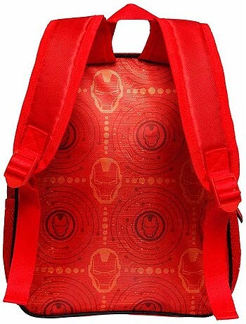 Marvel iron man stark zainetto 3d piccolo, multicolore